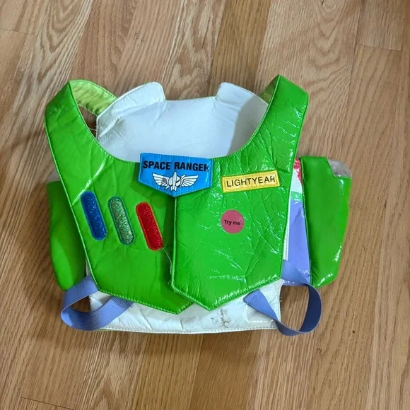 Disney Light-Up Green Space Ranger Vest Buzz Lightyear - Picture 2 of 6